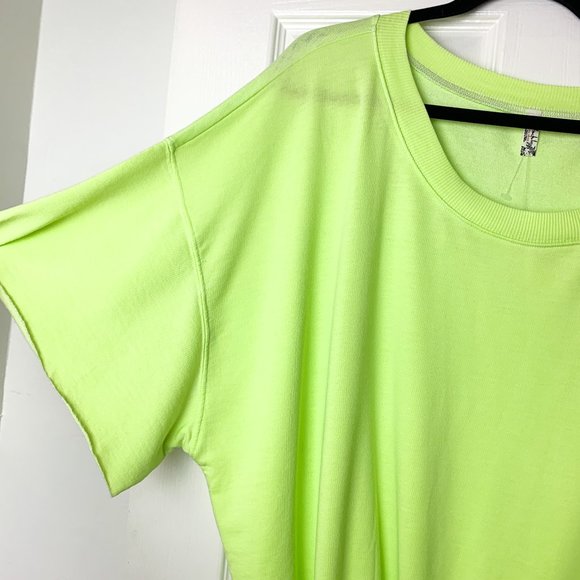 NEW FREE PEOPLE Cozy Girl Bodysuit Lightning Bug L - Picture 4 of 8